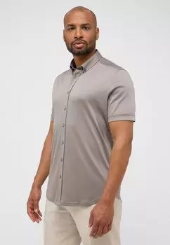Рубашка Modern Fit Eterna, светло-серая