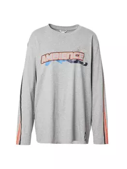 Рубашка Monki, пятнистый серый