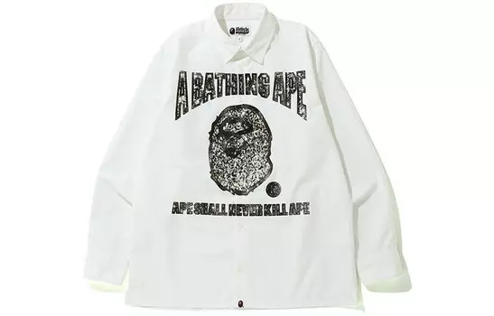 Рубашка мужская A Bathing Ape, белый