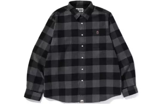 Рубашка мужская A Bathing Ape, серый