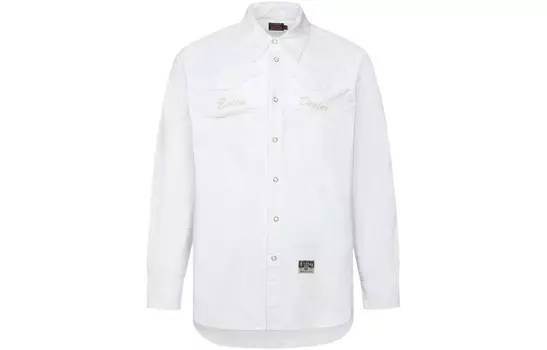 Рубашка мужская белая Evisu, белый