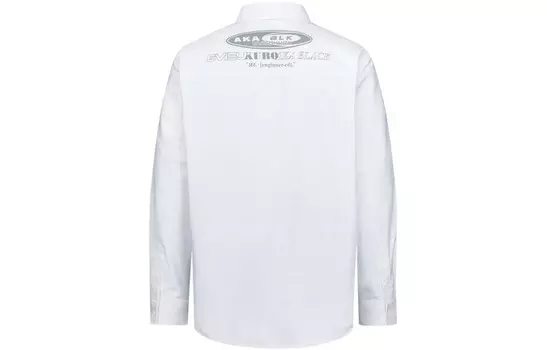 Рубашка мужская белая Evisu, белый