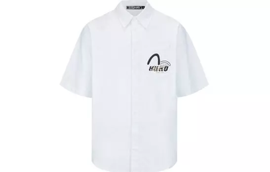 Рубашка мужская белая Evisu, белый