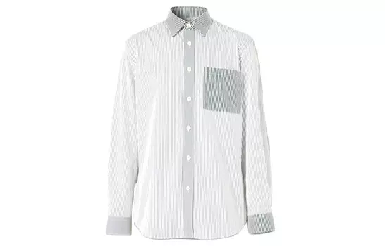 Рубашка мужская Burberry, серый