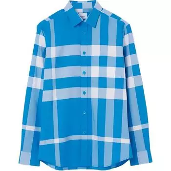 Рубашка мужская Burberry, синий