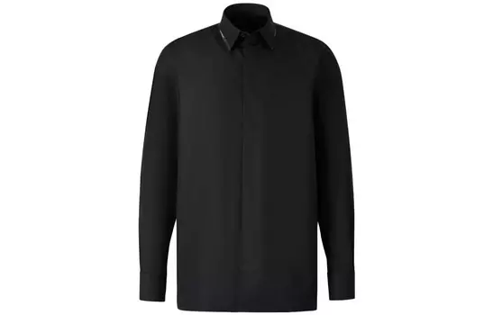Рубашка мужская черная Givenchy, черный