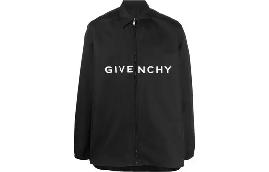 Рубашка мужская черная Givenchy, черный