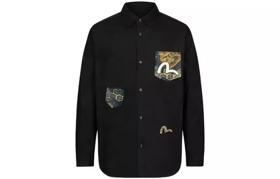 Рубашка мужская Evisu, черный