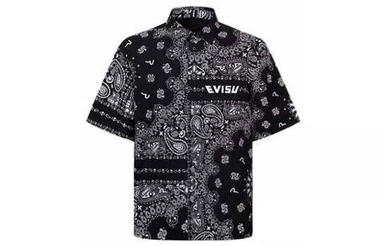 Рубашка мужская Evisu, черный
