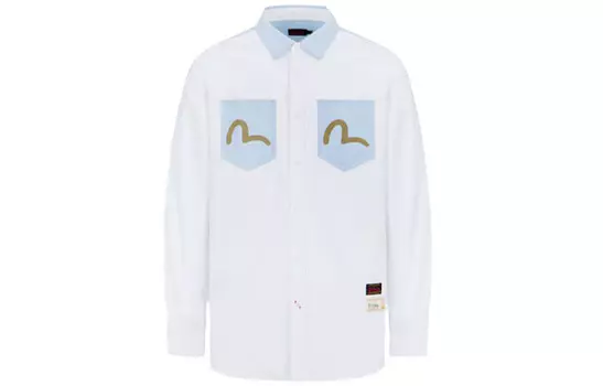 Рубашка мужская Evisu, синий