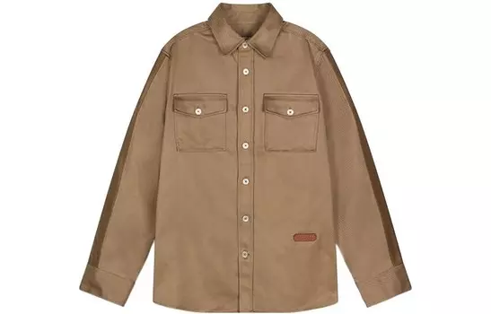 Рубашка мужская хаки Coach, хаки