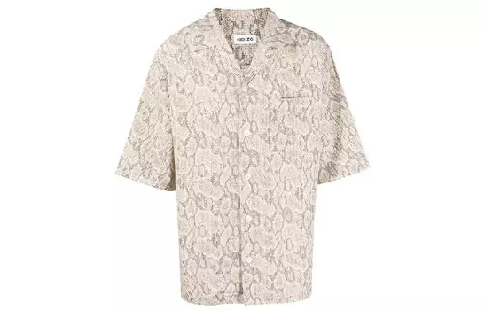 Рубашка мужская Kenzo, кремовый