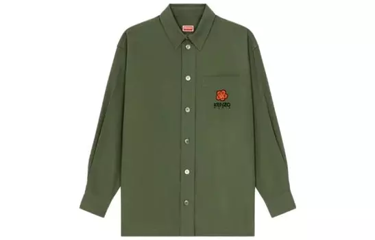 Рубашка мужская Kenzo, зеленый