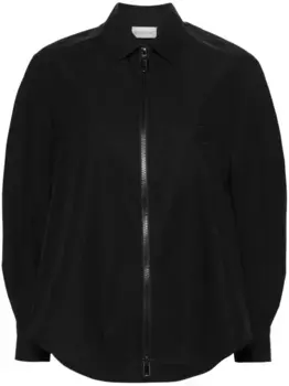 Рубашка на молнии MONCLER, черный