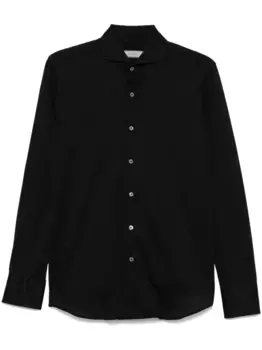 Рубашка на пуговицах Canali, черный