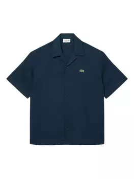 Рубашка на пуговицах Lacoste, синий