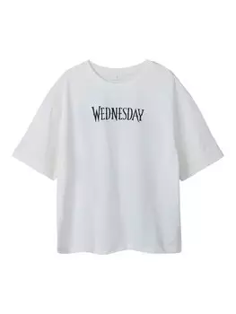 Рубашка NAME IT Dyp Wednesday, белый