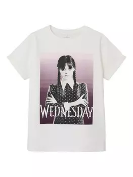 Рубашка NAME IT NKFJax Wednesday, белый