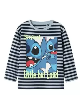 Рубашка NAME IT NMMFABRON STITCH, цвет Navy/Pastel blue