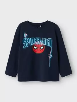 Рубашка NAME IT NMMJACINTO SPIDER, цвет marine blue/Aqua