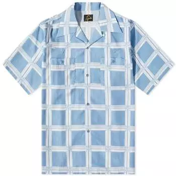 Рубашка Needles Papillion Plaid Vacationt, голубой