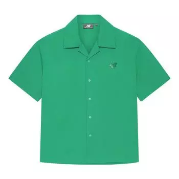Рубашка New Balance x Nice Rice SS23 Polo Shirt 'Green' 5HD27011-GRN, зеленый