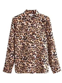 Рубашка Next Blouse, светло-коричневый