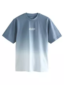 Рубашка Next, цвет Dusty blue/Pastel blue