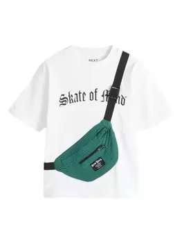 Рубашка Next, цвет Green/White