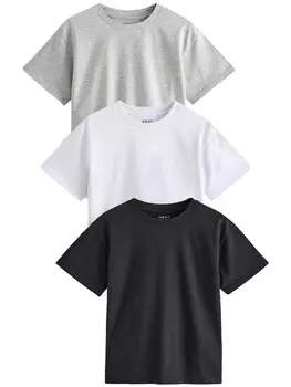 Рубашка Next, цвет Grey/Black/White