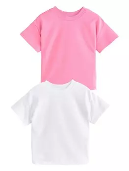 Рубашка Next, цвет Light pink/White