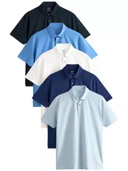 Рубашка Next, цвет marine blue/Azure/Light blue/Dark blue/White