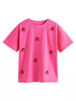 Рубашка Next, цвет mottled pink