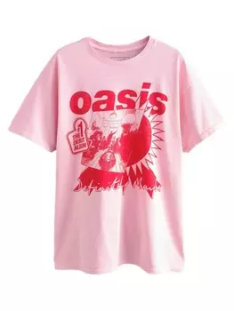 Рубашка Next Oasis Band, розовый