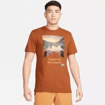 Рубашка NIKE, коричневый