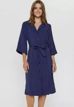 Рубашка Nmph НУХАВАНА, цвет dress blues