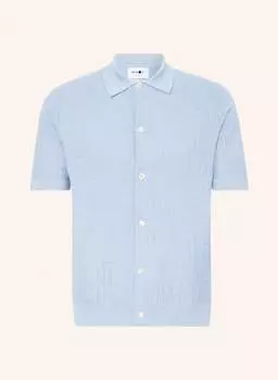 Рубашка NN.07 NOLAN Regular Fit, светло-синий