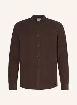 Рубашка NOWADAYS Regular Fit, темно-коричневый