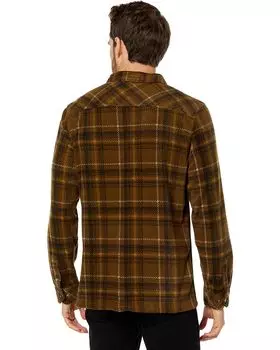Рубашка O'Neill Glacier Peak Superfleece Snap Shirt, коричневый