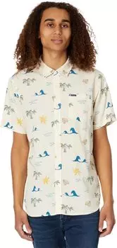 Рубашка Oasis Eco Standard Short Sleeve Woven O'Neill, цвет Cream