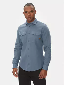 Рубашка облегающего кроя Marine D24963-D454 G-Star Raw, синий