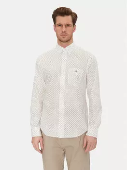 Рубашка обычного кроя 3250056 Gant, белый