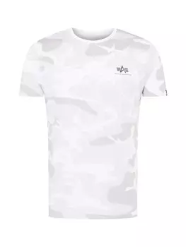 Рубашка обычного кроя ALPHA INDUSTRIES, белый