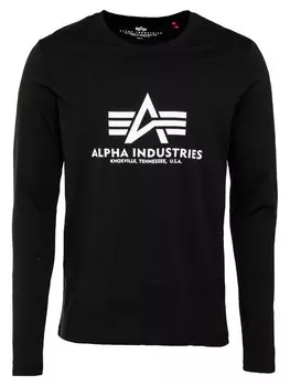 Рубашка обычного кроя ALPHA INDUSTRIES, черный