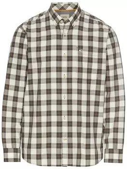Рубашка обычного кроя на пуговицах CAMEL ACTIVE, цвет Grey/White