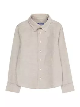 Рубашка обычного кроя на пуговицах Jack & Jones Junior JJEBREEZE, бежевый