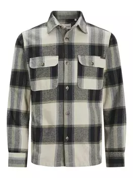 Рубашка обычного кроя на пуговицах Jack & Jones Junior Darren, серый