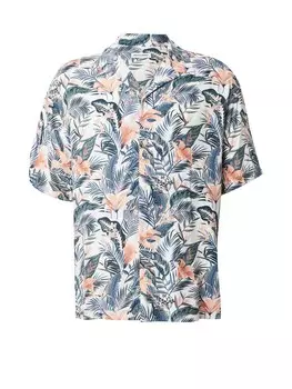 Рубашка обычного кроя на пуговицах JACK & JONES JJEJEFF TROPICAL, белый