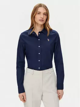 Рубашка обычного кроя WUP1306 U.S. Polo Assn., синий