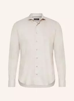 Рубашка OLYMP SIGNATURE Casulal Fit, светло-коричневый